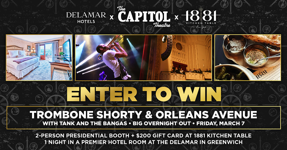 Win Big for Trombone Shorty: Presidential Booth, Fine Dining & Luxury Stay!